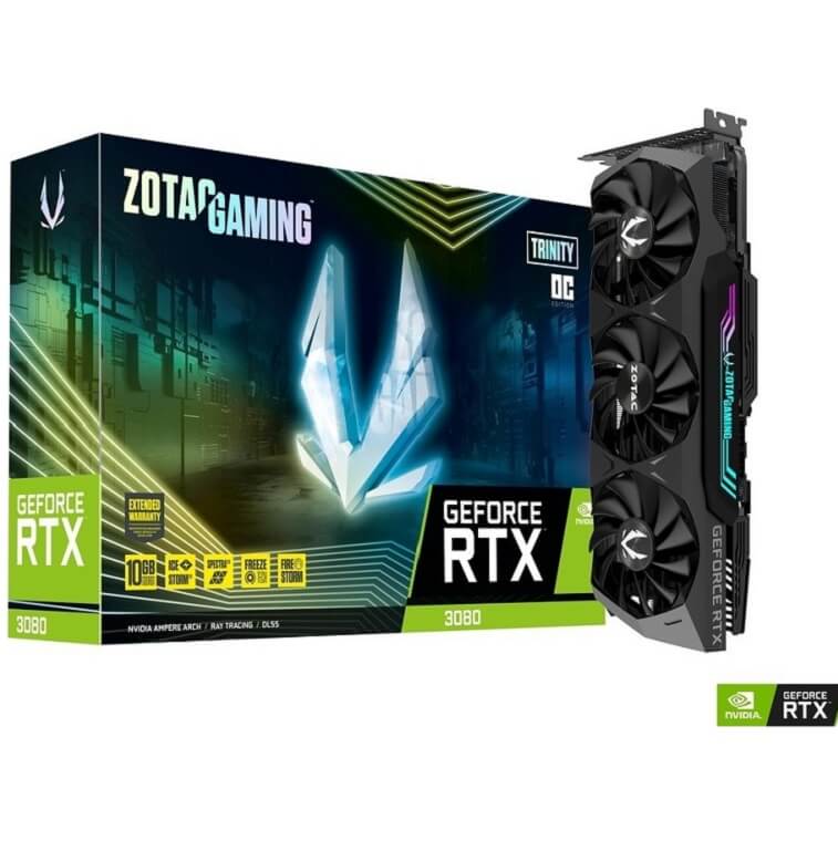 ZOTAC GeForce RTX Trinity OC 12GB GDDR6 Gaming Graphics Card for PC - AjmanShop