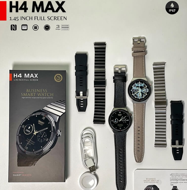 H4 Max Smartwatch-Ajmanshopp (1)