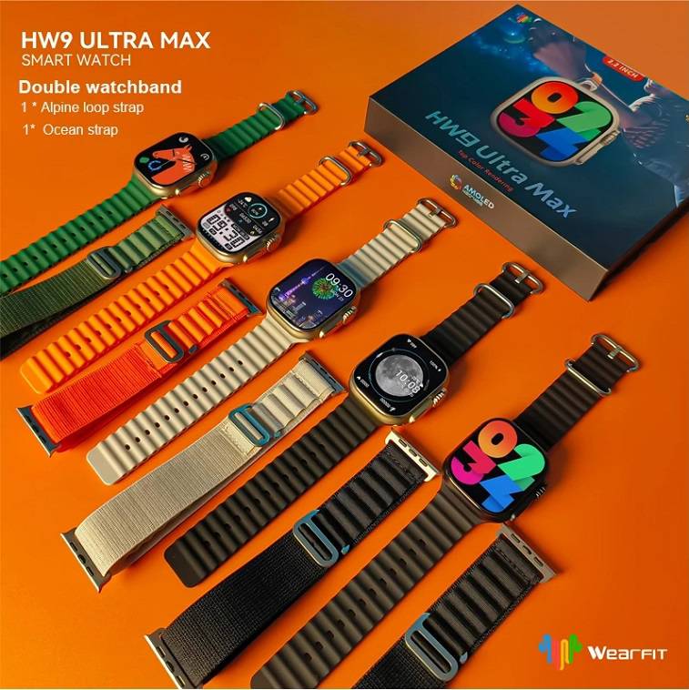 HW9 Ultra Max SmartWatch-Ajmanshop