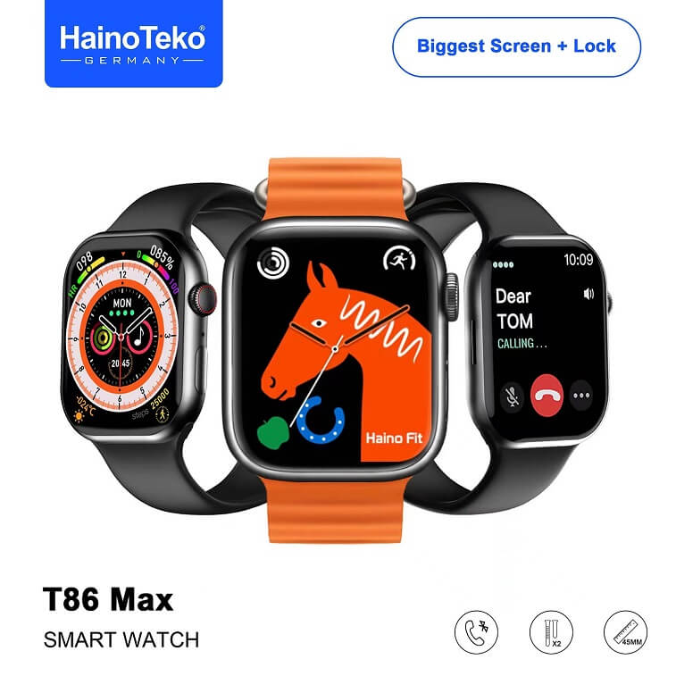 HainoTeko T86 Max SmartWatch- Ajmanshop