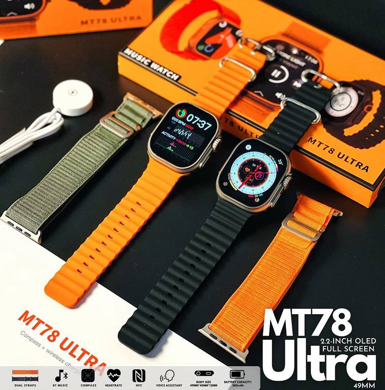 MT78 Ultra Smartwatch- Ajmanshop