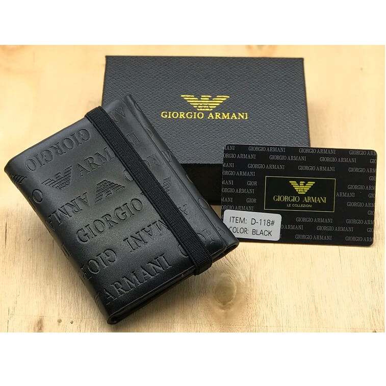 Giorgio Armani Wallet For Men with Box- AjmanShop