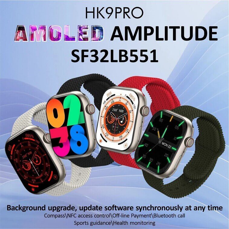 HK9 Pro Ai SmartWatch- Ajmanshoppp 