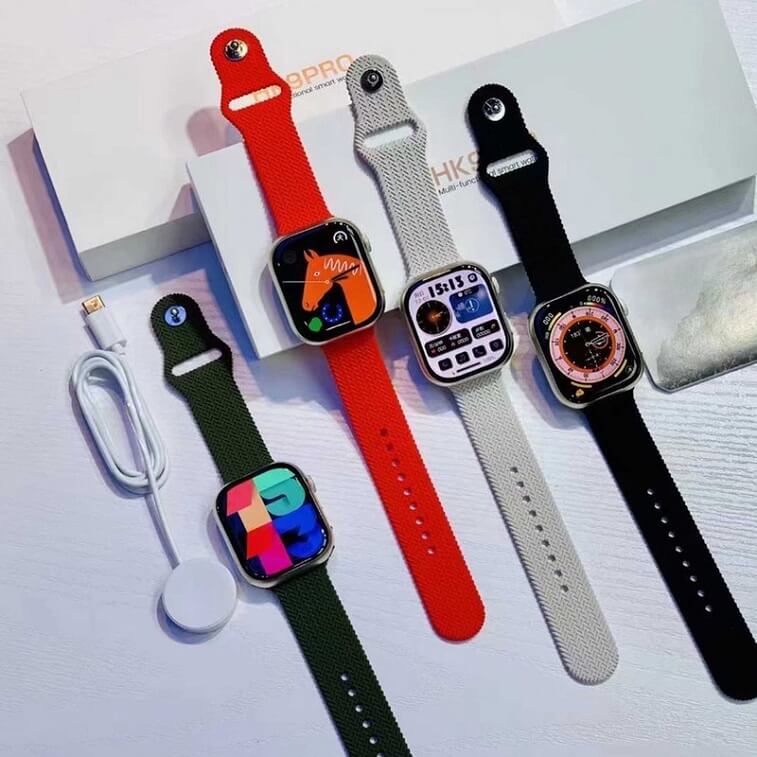 Hk9 Pro Smartwatch-Ajmanshopp
