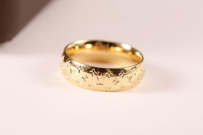 LV Ring Gold and Silver in AjmanShop 