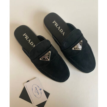 Prada Black Loafers- AjmanShop