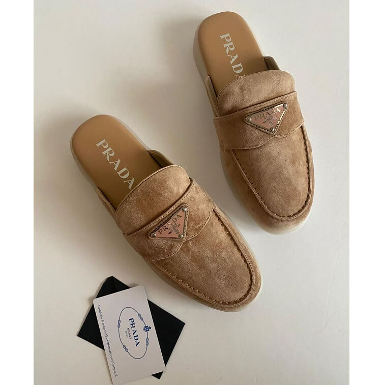 Prada Brown Loafers- AjmanShop