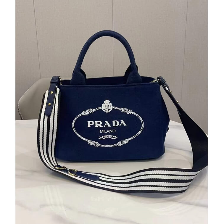 Prada Handbags Blue Color- AjmanShop