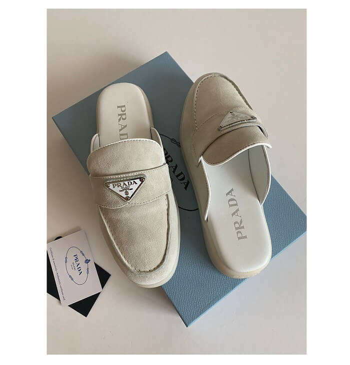Prada White Loafers in AjmanShop 