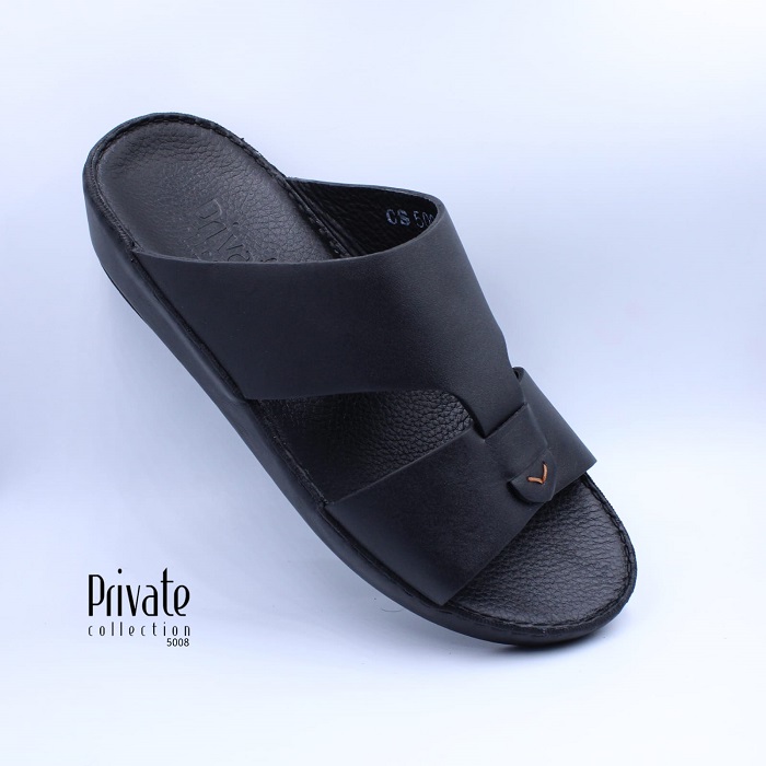 Arabic Sandal for Men with Plain Leather in AjmanShop 