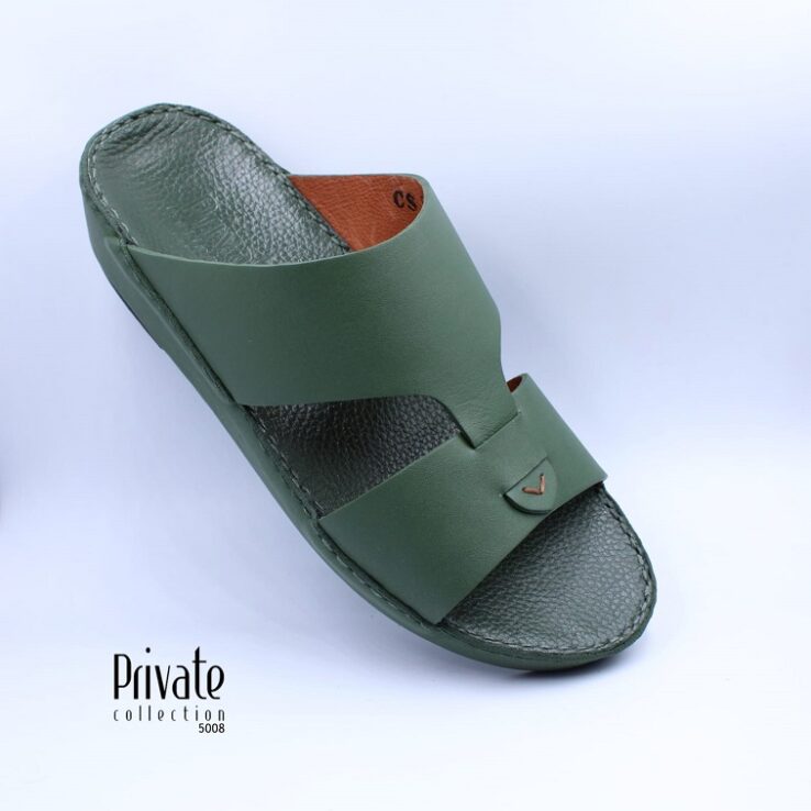 Arabic Sandal for Men with Plain Leather - AjmanShop