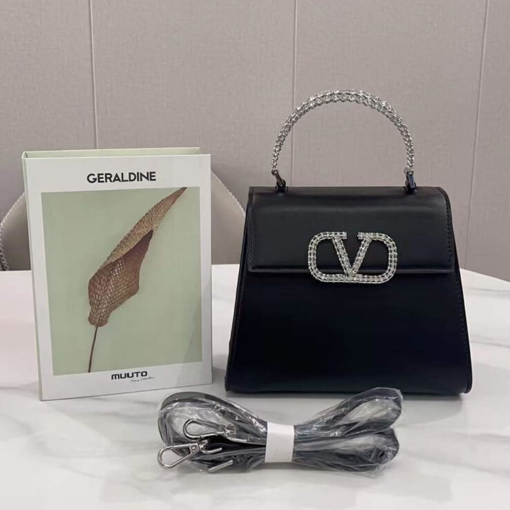 Black Party Bag by Valentino Garavani- AjmanShop