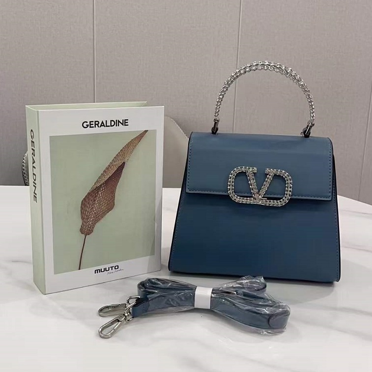 Grey Party Bag by Valentino Garavani- AjmanShop