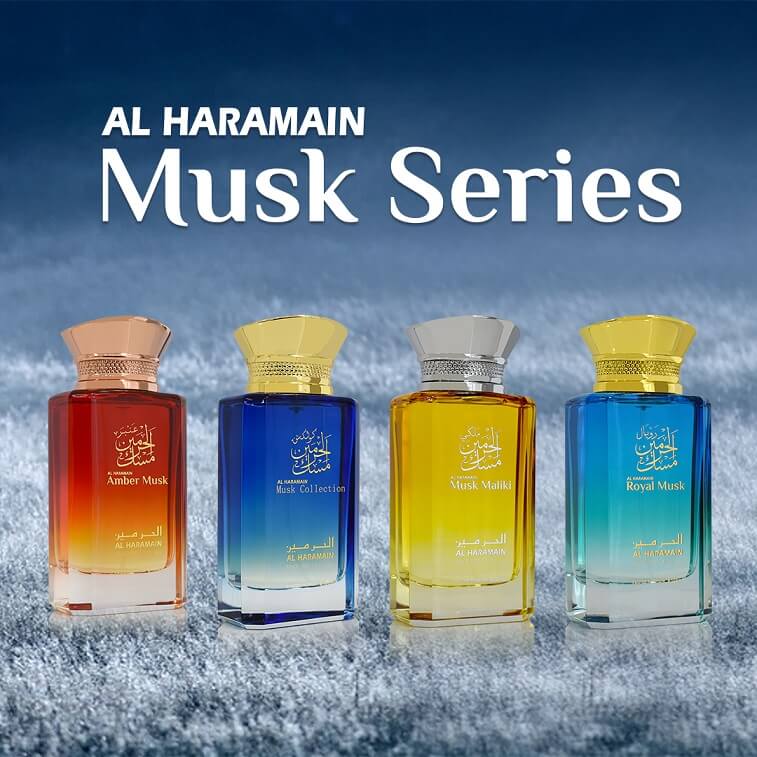 Haramain Musk Series Perfume Gift Set - AjmanShop