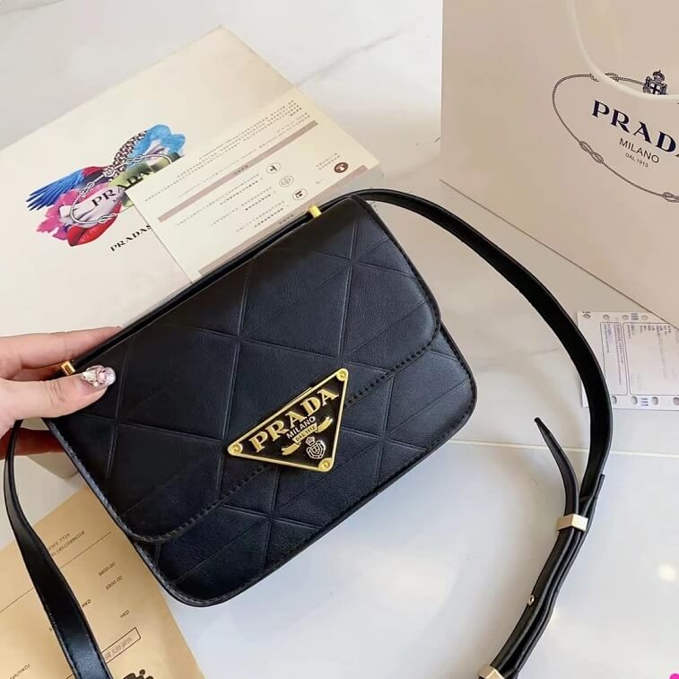 Prada Milano Black Bag- AjmanShop