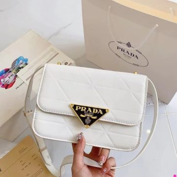 Prada Milano White Bag- AjmanShop
