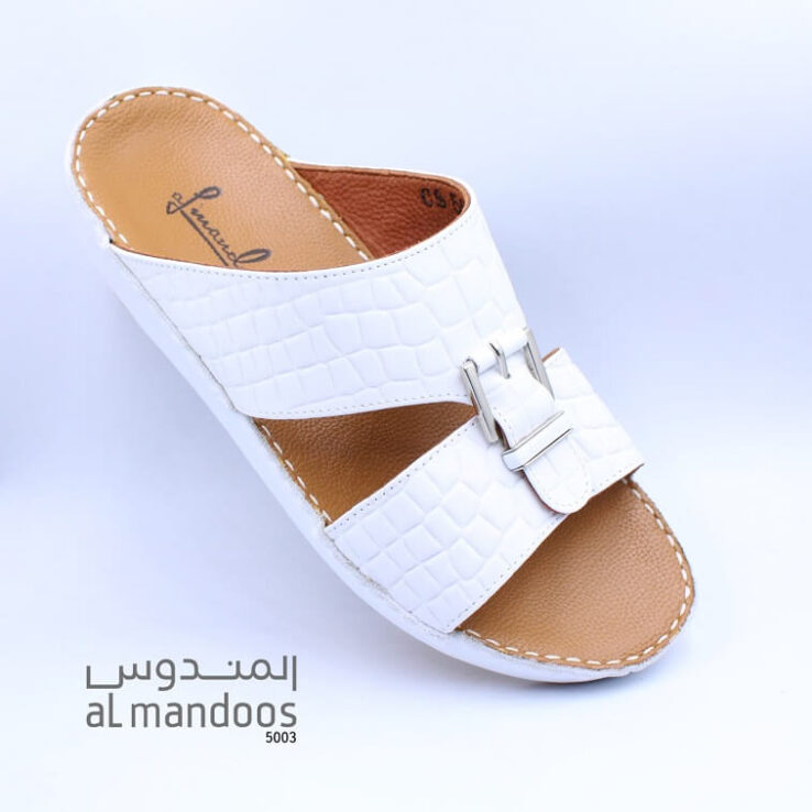 Sandal for Men Leather Lock Design - AjmanShop
