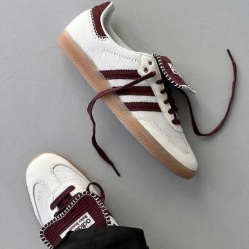 Adidas Samba X -Wales Bonner Pony Cream White Sneakers - AjmanShop