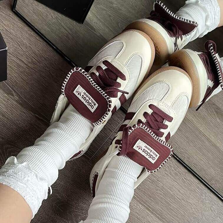 Adidas Samba X Wales Bonner Pony Cream White Sneakers For Women- Ajman Shop (1) (1)