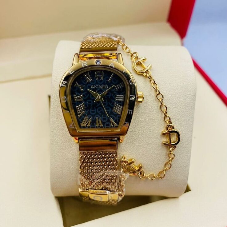 Aigner Amalfi Ladies Watch in Mop Stone Frame - AjmanShop