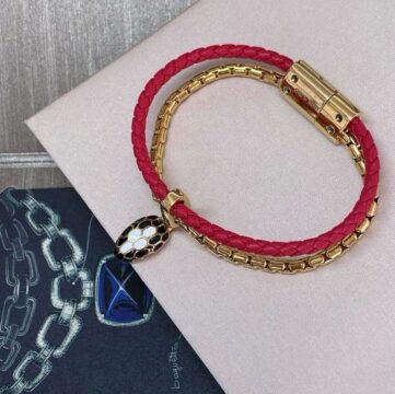 Bvlgari Bracelet, Red - AjmanShop