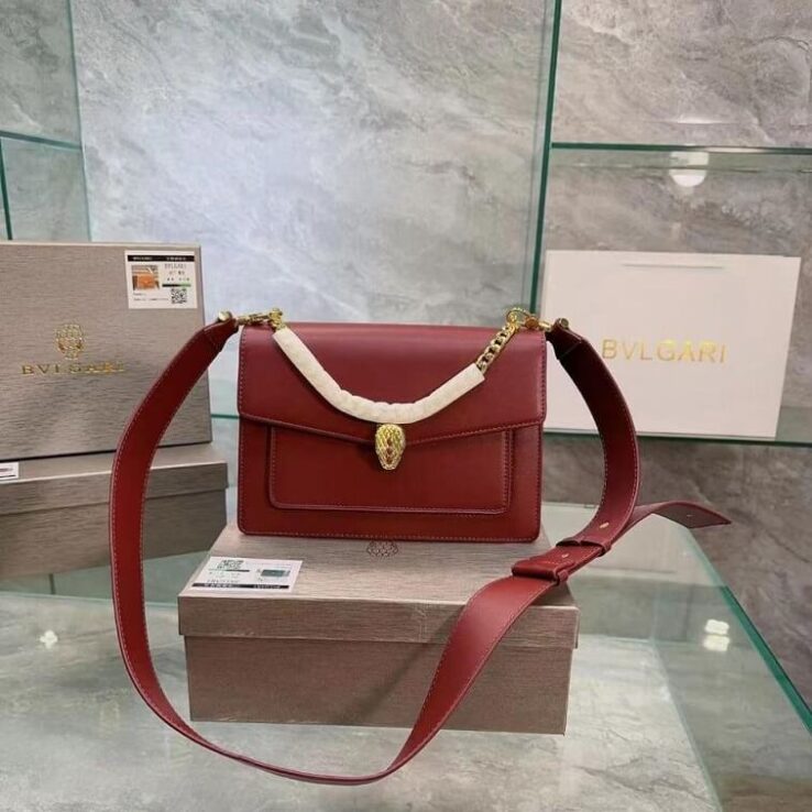 Bvlgari Crossbody Bag Serpenti Forever Model for Women - AjmanShop