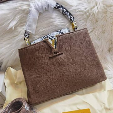Capucines Louis Vuitton Bag in Taurillon Leather - AjmanShop