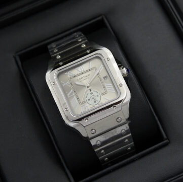 Cartier Santos Watches, Gray - AjmanShop
