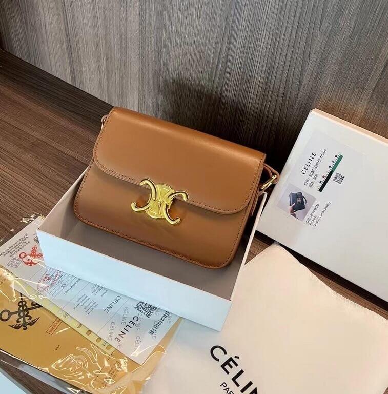 Celine Leather Shoulder Bag Mini- Ajmanshop (1)