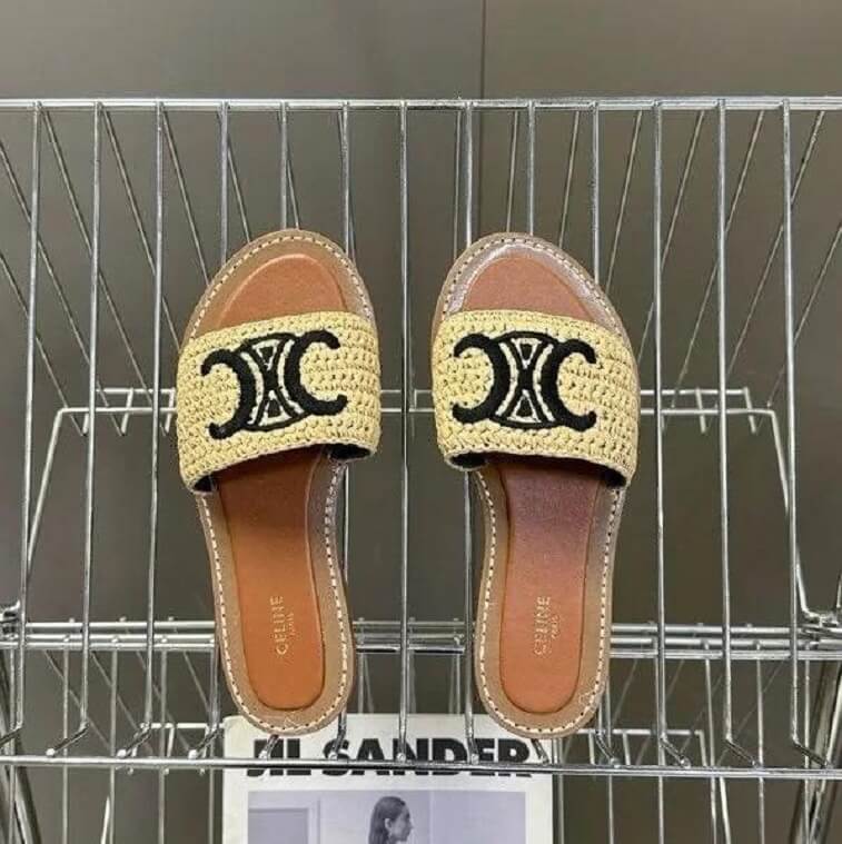 Celine Slipper, Black - AjmanShop