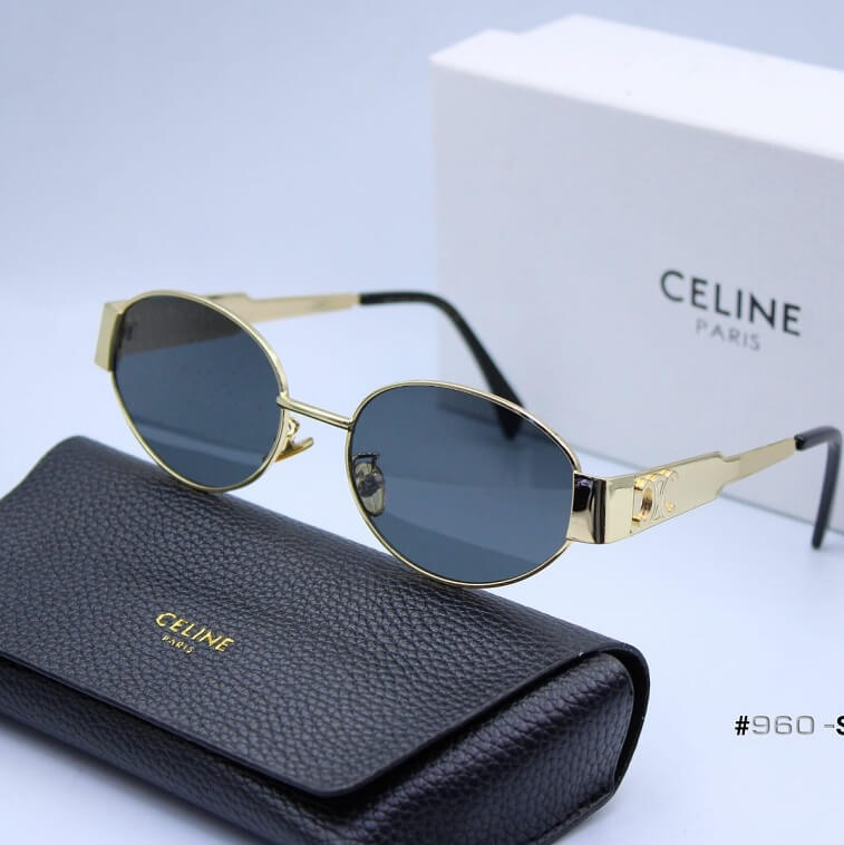 Celine Sunglass for Unisex Clear Lens Retro Style in AjmanShop