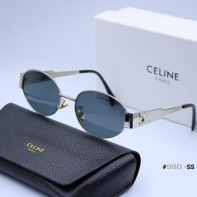 Celine Sunglass for Unisex Clear Lens Retro Style in AjmanShop