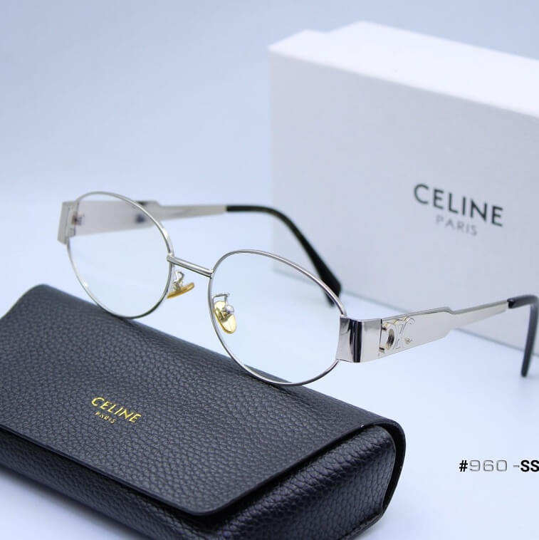 Celine Sunglass for Unisex Clear Lens Retro Style in AjmanShop