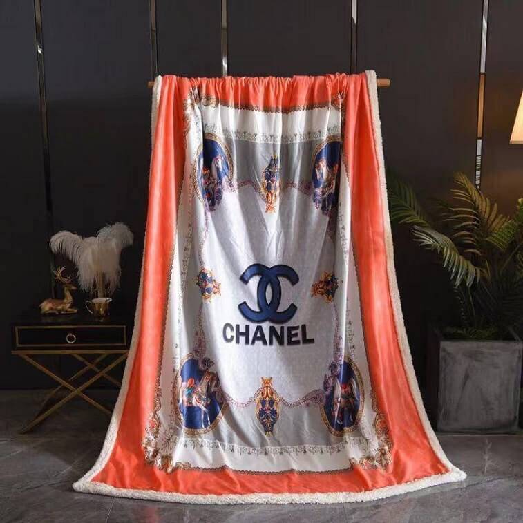 Chanel Brand Blanket in Super Soft Material- AjmanShop