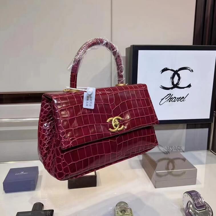 Chanel Coco Handbag Crocodile Crossbody Bags for Women in AjmanShop