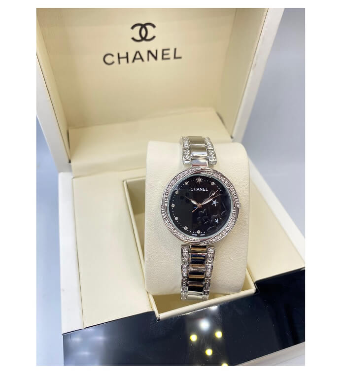 Chanel Ladies Watch with Stone Work in AjmanShop 