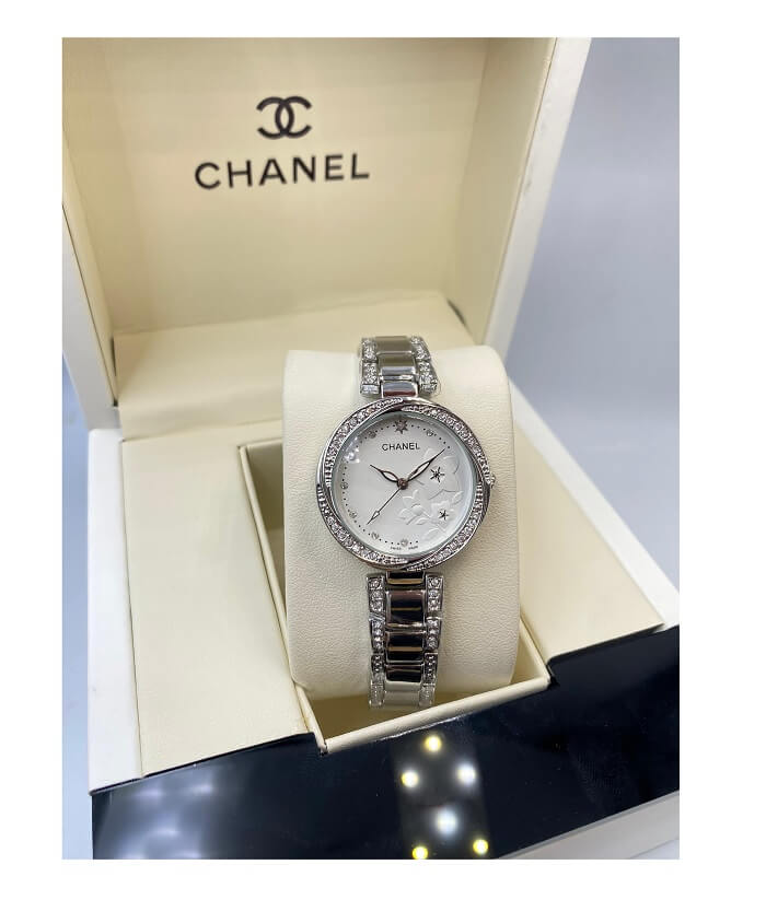 Chanel Ladies Watch with Stone Work in AjmanShop 