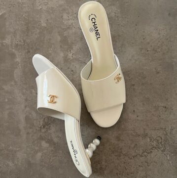 Chanel New Heels, White - AjmanShop