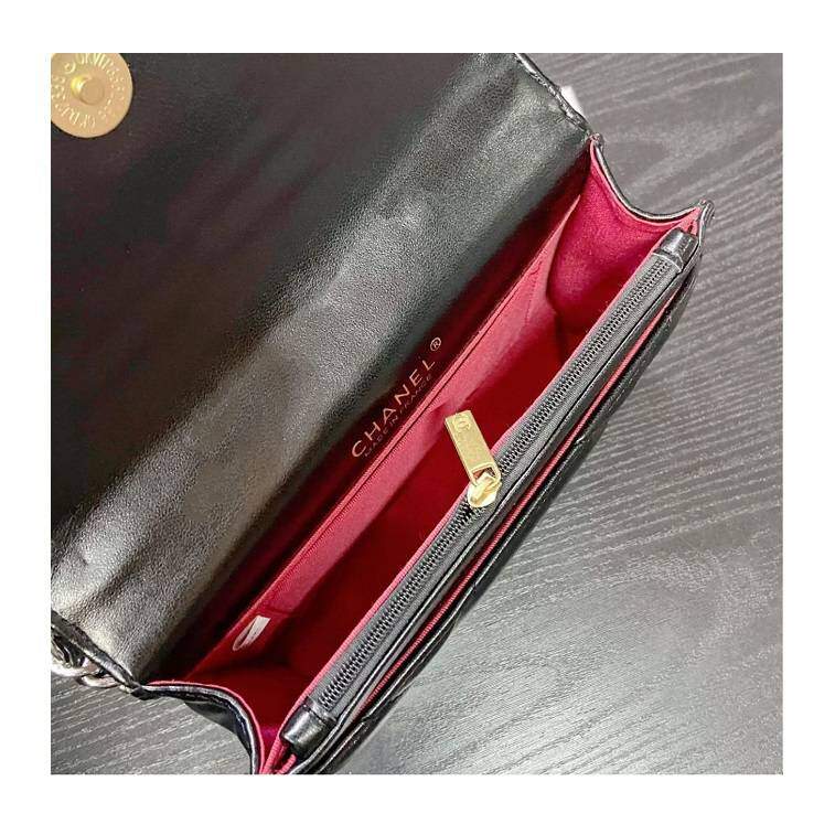Chanel Quilted Bag in Leather Small Flap Bag- AjmanShop