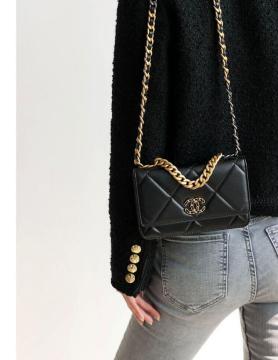 Chanel Quilted Bag in Leather Small Flap Bag- AjmanShop