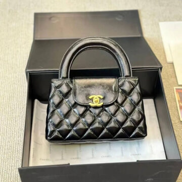 Chanel Shiny Bag, Black - AjmanShop