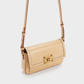 Charles & Keith Women Bag, Beige - AjmanShop