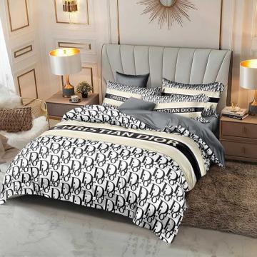 Christian Dior Bed Set 6pcs in Cotton Material- AjmanShop