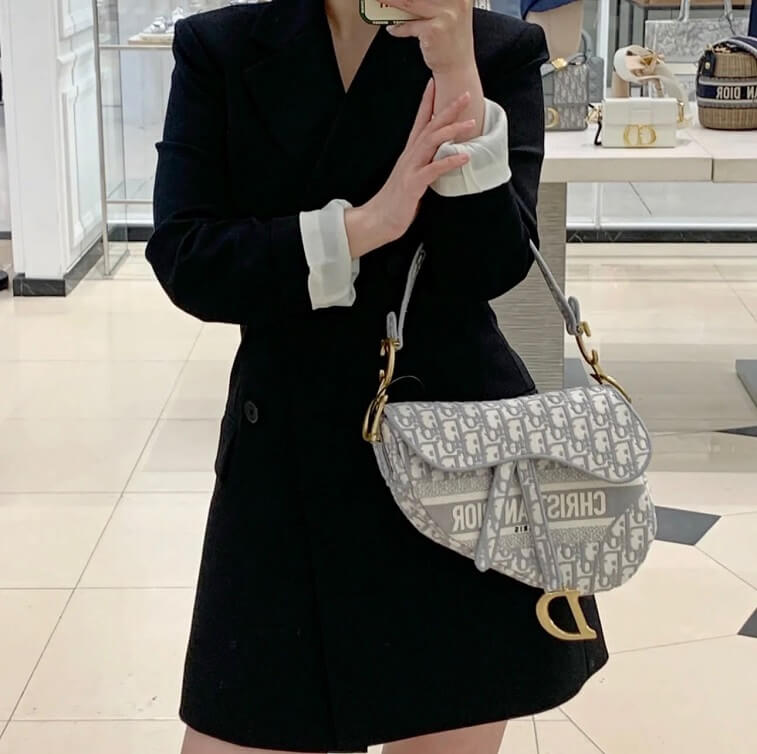 Christian Dior Saddle Bag for Ladies - AjmanShop