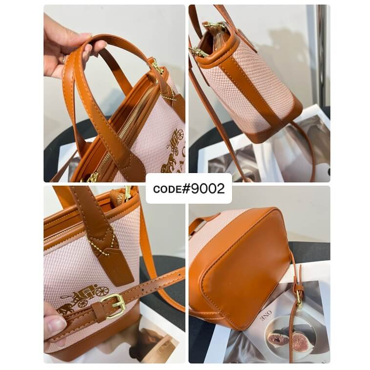 Coach Bucket Handbag Details Picture- AjmanShop