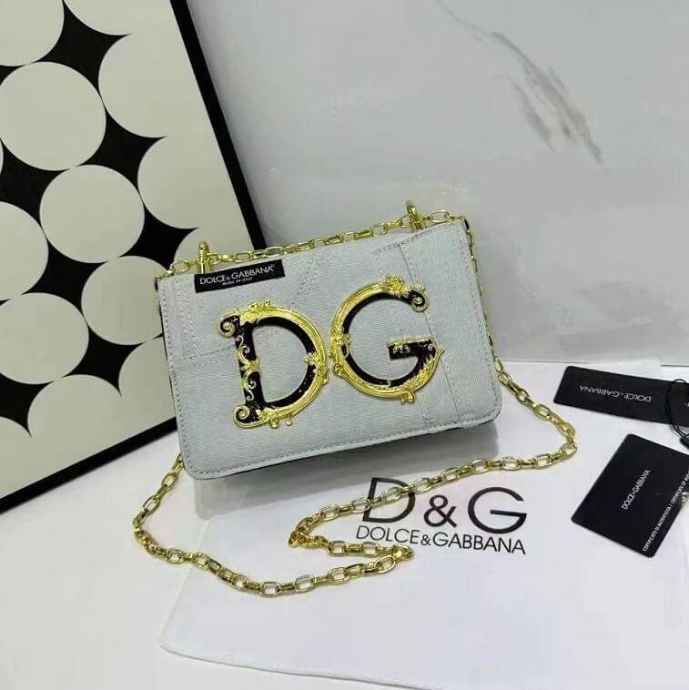 D&G Denim Bag for Women in Medium Size- AjmanShop