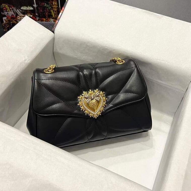 D&G Sling Bag Black - AjmanShop