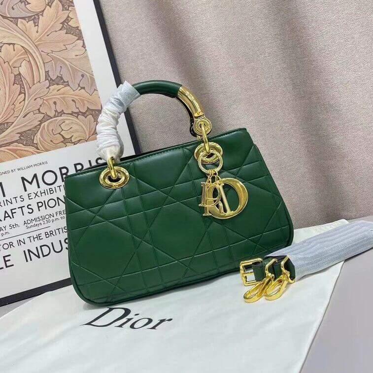 Dior Handbag for Women with Gold Metal Logo in AjmanShop