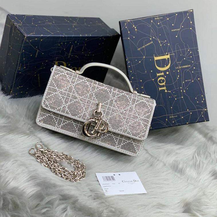 Dior Handle Bag in Stone Work for Women- AjmanShop