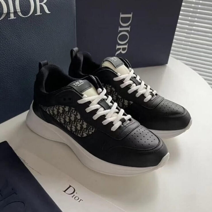 Dior Runner Sneakers For Men in CD Logo Shoes - AjmanShop